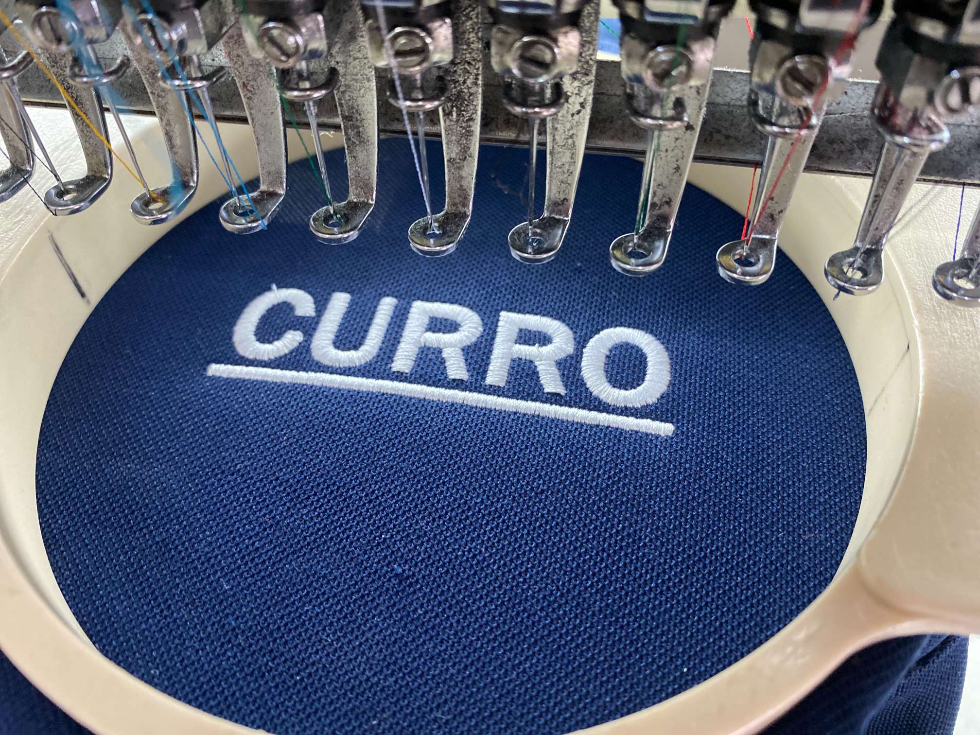 Curro school shirt embroidery